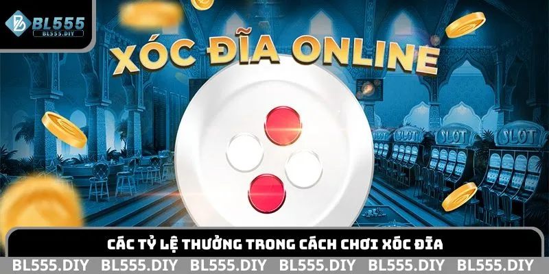 Các tỷ lệ thưởng trong cách chơi Xóc Đĩa