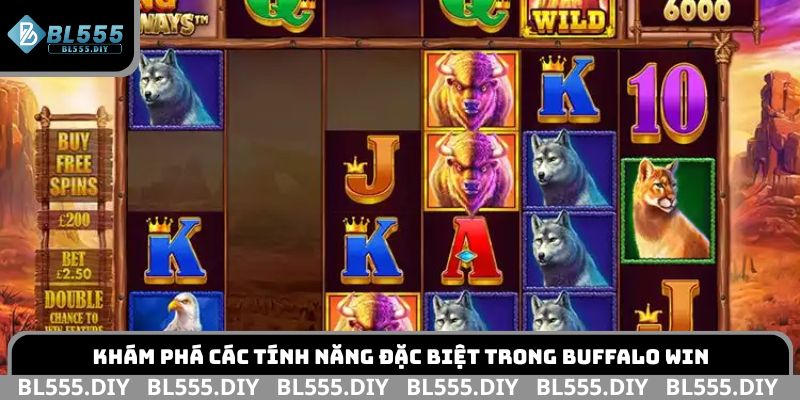 Khám phá các tính năng đặc biệt trong Buffalo Win