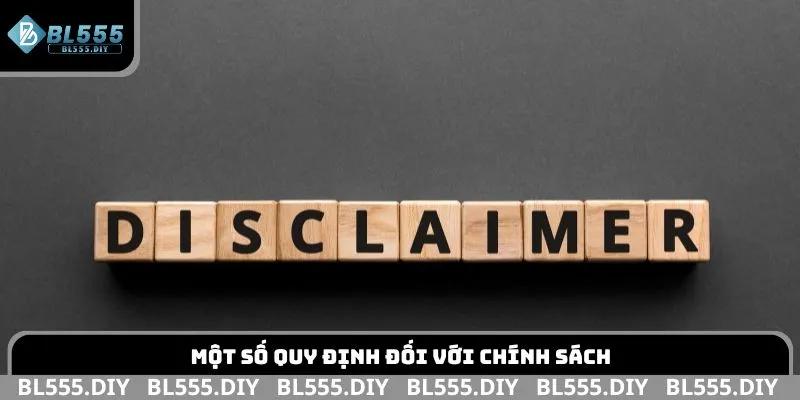 Một số quy định đối với chính sách