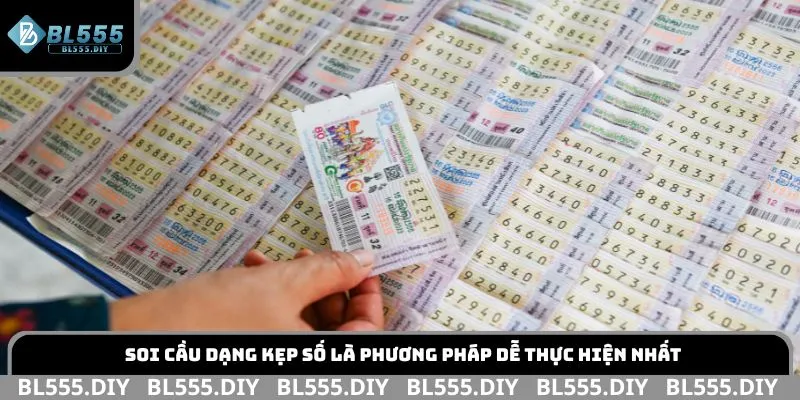 Soi cầu dạng kẹp số là phương pháp dễ thực hiện nhất